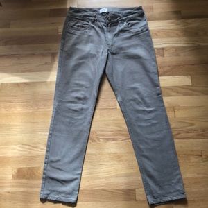 Marine Layer 5 pocket pant, 34 x 32, Khaki